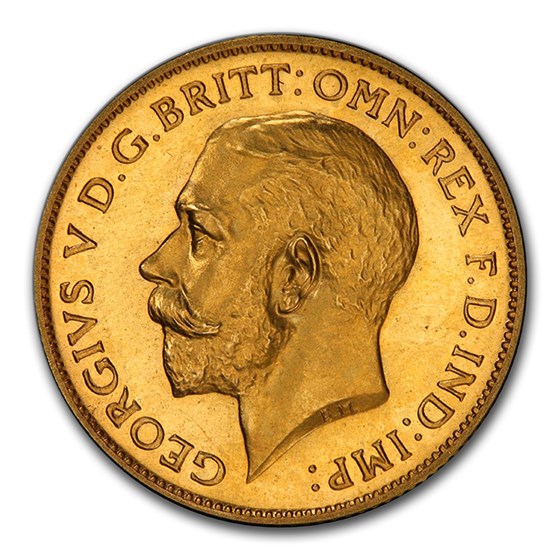 1911 Great Britain Gold 1/2 Sovereign George V PR-65 PCGS 1911 Great Britain Gold 1/2 Sovereign George V PR-65 PCGS